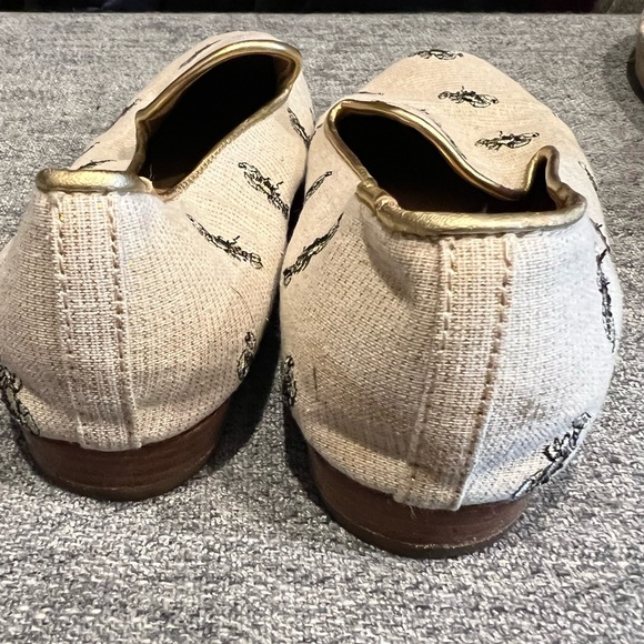 Coach loafers with gold accented lobsters - Picture 3 of 6